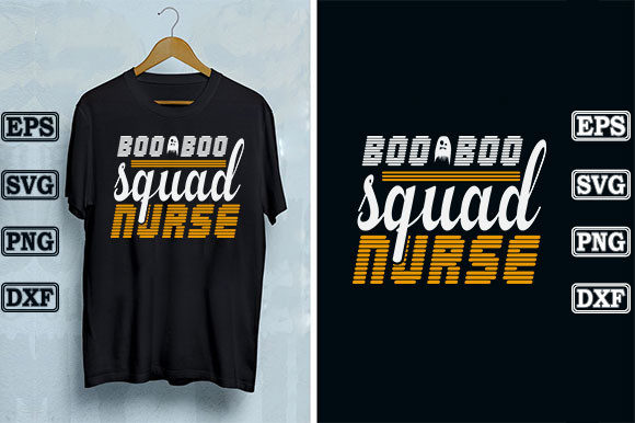 Boo Boo Squad Nurse: Graphics for T-Shirt Designs