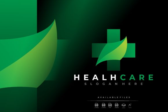 Gradient Medical Logo Template: Premium Graphics & Logos