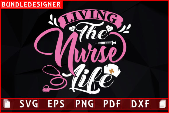 Living the Nurse: Graphics & Print Templates