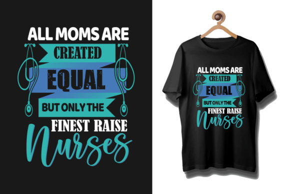 Nurse Nursing Tshirt Design Template Graphics