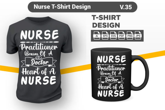 Nurse T-shirt Design Best Nurse Shirt 35 Graphics Print Templates
