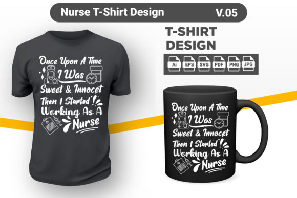Reviewing the Nurse T-Shirt Design 05 for Embroidery